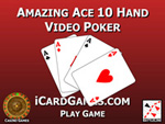 10 Play Amazing Ace Video Poker